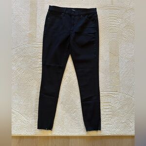 Express black skinny mid rise jean